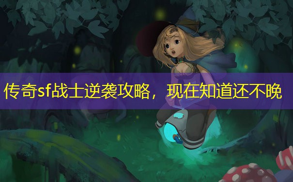 传奇sf战士逆袭攻略，现在知道还不晚