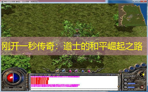 刚开一秒传奇:道士的和平崛起之路 刚开一秒传奇:道士的和平崛起之路