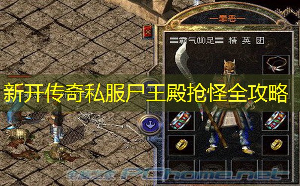 新开传奇私服尸王殿抢怪全攻略