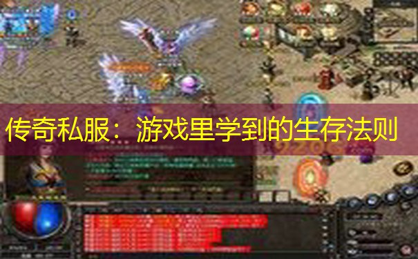传奇私服:游戏里学到的生存法则