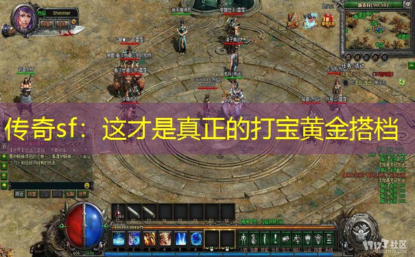 传奇sf:这才是真正的打宝黄金搭档 传奇sf:这才是真正的打宝黄金搭档