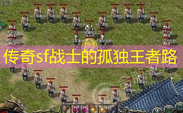 传奇sf战士的孤独王者路