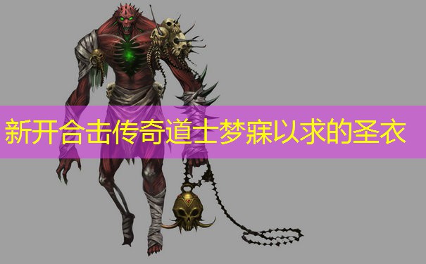 新开合击传奇道士梦寐以求的圣衣