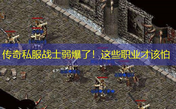 传奇私服战士弱爆了！这些职业才该怕