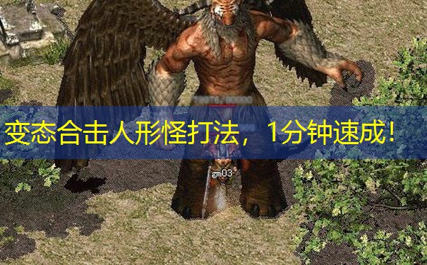 变态合击人形怪打法,1分钟速成! 变态合击人形怪打法,1分钟速成!